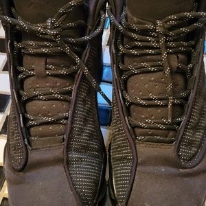 Unisex black air jordan retro 13